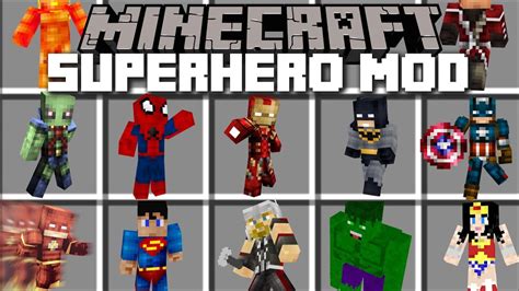 minecraft mods heroes|super hero minecraft mod download.